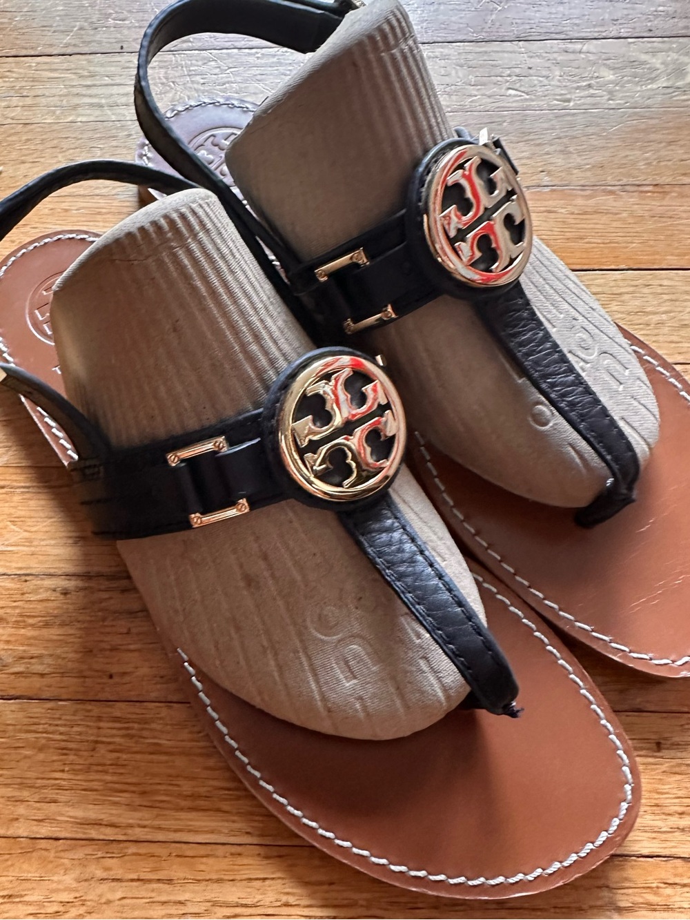 As new Tory Burch sandals
